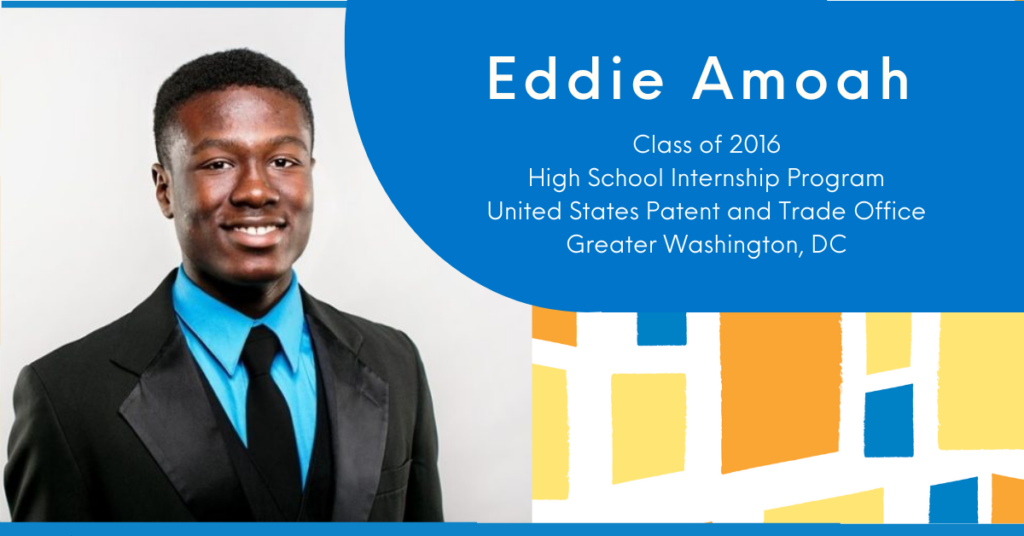 Urban Alliance Alumnus Eddie Amoah