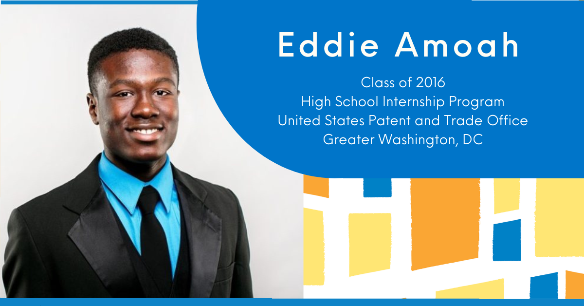 Urban Alliance Alumnus Eddie Amoah